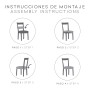 Funda para Silla Eysa ULISES Aguamarina 50 x 5 x 50 cm 2 Unidades de Eysa, Sillas de comedor - Ref: D1607734, Precio: 14,21 €...