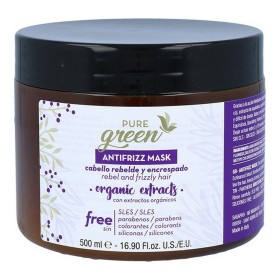 Masque pour cheveux Pure Green Antifrizz de Pure Green, Soins et masques - Réf : S4256302, Prix : 0,00 €, Remise : %