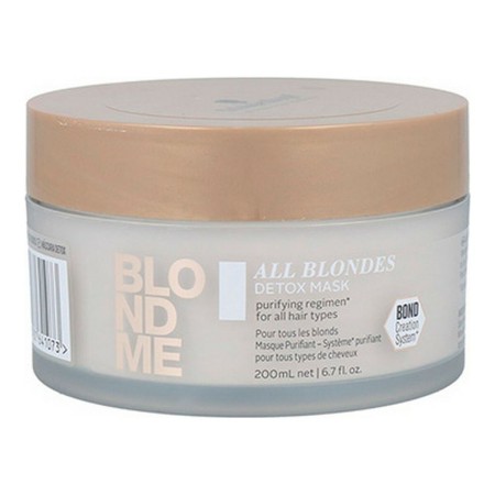 Haarmaske Schwarzkopf Blondme Detox Keratin | Tienda24 - Global Online Shop Tienda24.eu