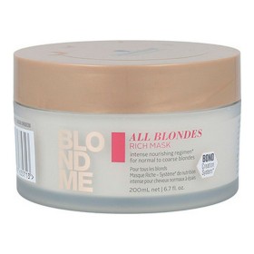 Hair Mask Schwarzkopf Blondme Rich Keratine by Schwarzkopf, Deep Conditioners & Treatments - Ref: S4256308, Price: 11,27 €, D...