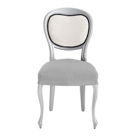 Chair Cover Eysa ULISES Pearl Gray 50 x 5 x 50 cm 2 Units by Eysa, Dining Chair Slipcovers - Ref: D1607735, Price: 14,21 €, D...