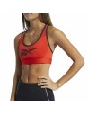 Sutiã Desportivo Reebok Hero Vermelho | Tienda24 Tienda24.eu