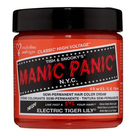 Dauerfärbung Classic Manic Panic Electric Tiger Lily (118 ml) von Manic Panic, Farben - Ref: S4256871, Preis: 9,98 €, Rabatt: %