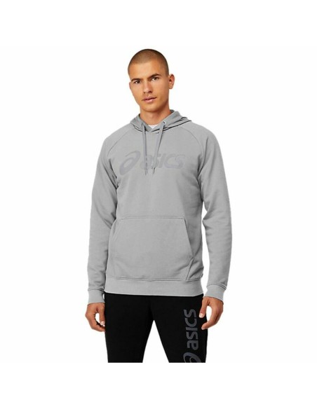 Herren Sweater mit Kapuze Asics Big Oth Grau | Tienda24 Tienda24.eu