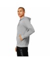 Sweat à capuche homme Asics Big Oth Gris | Tienda24 Tienda24.eu