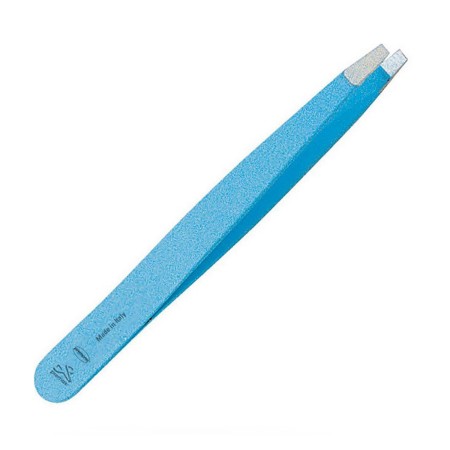 Pinzas para Depilar Premax Punta oblicua Acero Inoxidable Azul (9 cm) de Premax, Pinzas - Ref: S4256915, Precio: 10,35 €, Des...