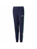 Pantalón de Chándal para Niños Puma Essential+ Colorblock B Azul oscuro | Tienda24 Tienda24.eu