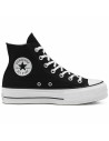 Ténis Casual Mulher Converse All Star Platform High Top Preto | Tienda24 Tienda24.eu