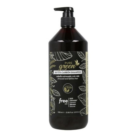 Champô Pure Green Detox Carbon (1000 ml) | Tienda24 - Global Online Shop Tienda24.eu