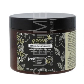 Mascarilla Capilar Pure Green Detox Carbon (500 ml) de Pure Green, Mascarillas - Ref: S4257703, Precio: 25,13 €, Descuento: %