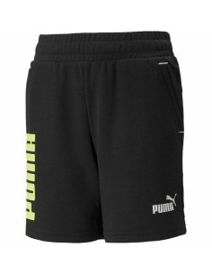 Pantalons de Survêtement pour Enfants Puma Essential+ Colorblock B Bleu foncé | Tienda24 Tienda24.eu