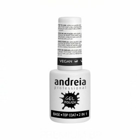 Esmalte de uñas Andreia Gel Polish Base Top Coat 2 en 1 (10,5 ml) de Andreia, Esmaltes - Ref: S4257927, Precio: 10,70 €, Desc...