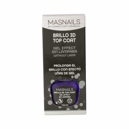 Nagellack 3D Top Coat Gel Effect (13,5 ml) | Tienda24 - Global Online Shop Tienda24.eu