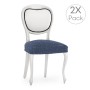 Funda para Silla Eysa THOR Azul 50 x 5 x 50 cm 2 Unidades de Eysa, Sillas de comedor - Ref: D1607748, Precio: 16,76 €, Descue...