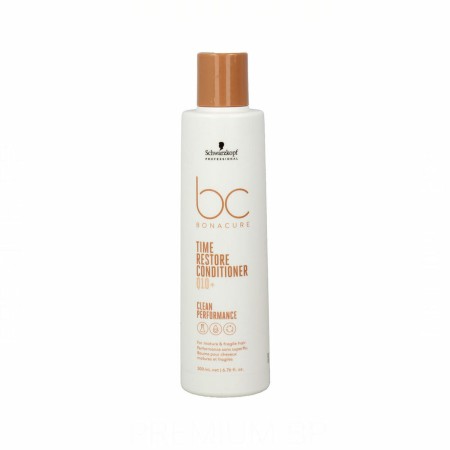 Après-shampooing pour cheveux fins Schwarzkopf Bonacure Time Restore (200 ml) de Schwarzkopf, Après-shampooings - Réf : S4258...