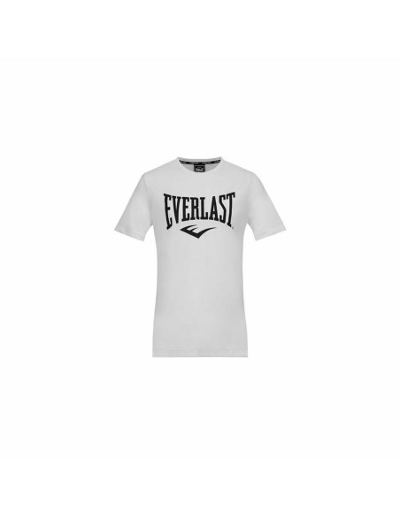 Camiseta de Manga Corta Hombre Everlast Moss Tech Blanco | Tienda24 Tienda24.eu