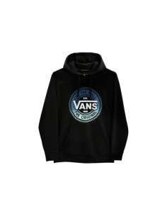 Felpa con Cappuccio Uomo Vans Big Chest Lock Up Nero da Vans, Uomo - Ref: S6443868, Precio: 57,43 €, Descuento: %