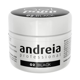 Vernis à ongles en gel Andreia Gel Paint 4 ml Noir Nº 02 de Andreia, Vernis gels semi-permanents - Réf : S4259440, Prix : 13,...