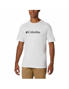 Camiseta de Manga Corta Hombre Puma Essentials+ AB Blanco | Tienda24 Tienda24.eu