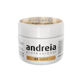 Gel nail polish Andreia Gel Paint Golden 4 ml by Andreia, Gel Polish - Ref: S4259441, Price: 13,07 €, Discount: %