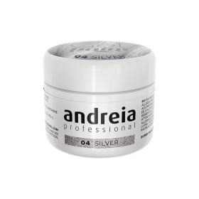 Verniz de unhas em gel Andreia Gel Paint Prateado Nº 04 4 ml de Andreia, Vernizes em gel - Ref: S4259442, Preço: 13,07 €, Des...