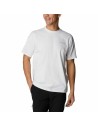 Camiseta de Manga Corta Hombre Columbia Sun Trek Blanco Hombre | Tienda24 Tienda24.eu