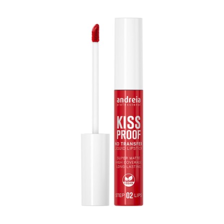 Lippenstift Andreia Kiss Proof 8 ml Rot Nº 2 von Andreia, Lippenstifte - Ref: S4259532, Preis: 13,49 €, Rabatt: %