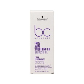 Huile réparatrice complète Schwarzkopf Bonacure Frizz Away Smoothing (50 ml) de Schwarzkopf, Huiles pour cheveux - Réf : S425...