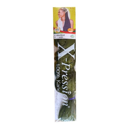 Extension per i Capelli X-Pression Pression Marsh Verde Sintetico di X-Pression, Extension - Rif: S4260782, Prezzo: 6,98 €, S...