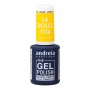 Gel nail polish Andreia La Dolce Vita DV4 Canary Yellow 10,5 ml by Andreia, Gel Polish - Ref: S4261167, Price: 11,33 €, Disco...