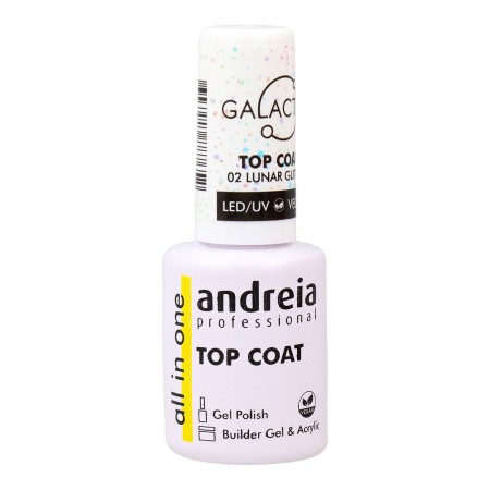 Nagellack Andreia Galactic Top Coat Nº 02 Lunar Glitter 10,5 ml von Andreia, Überlack - Ref: S4261170, Preis: 12,33 €, Rabatt: %