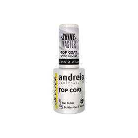 Fissatore di Smalto per Unghie Andreia Shine Master Top Coat 10,5 ml di Andreia, Top coat - Rif: S4261172, Prezzo: 12,56 €, S...