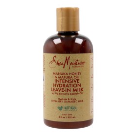 Loção Capilar Shea Moisture Manuka Leave-In Milk Mel 237 ml Manteiga de Karité de Shea Moisture, Cuidado do cabelo e do couro...