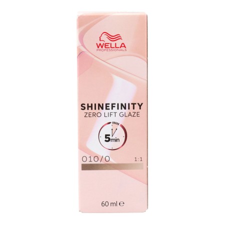 Tinta Permanente Wella Shinefinity Color Nº 010/0 60 ml de Wella, Coloração permanente - Ref: S4261536, Preço: 13,55 €, Desco...