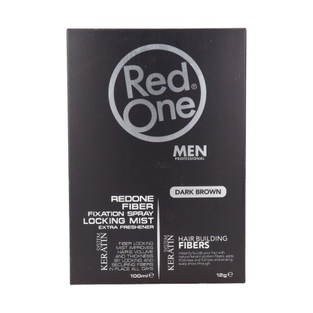 Texturizador para o Cabelo Red One Hair Fiber Topic Set Brown 100 ml de Red One, Permanentes e texturizantes para o cabelo - ...