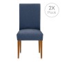 Chair Cover Eysa TROYA Blue 50 x 55 x 50 cm 2 Units by Eysa, Dining Chair Slipcovers - Ref: D1607808, Price: 18,42 €, Discoun...