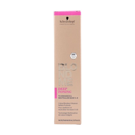 Colour base Schwarzkopf Blondme Nougat 60 ml | Tienda24 - Global Online Shop Tienda24.eu