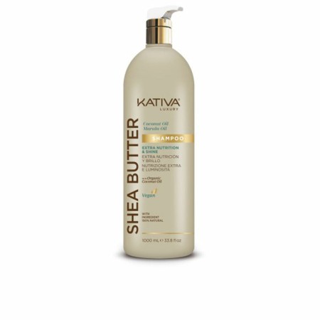 Shampoo Kativa Shea Butter 1 L by Kativa, Shampoos and conditioners - Ref: S4262266, Price: 22,02 €, Discount: %