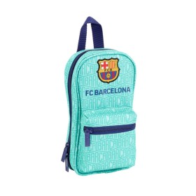 Mochila com Estojo F.C. Barcelona Turquesa 12 x 23 x 5 cm (33 Peças) de F.C. Barcelona, Estojos - Ref: S4300180, Preço: 19,30...