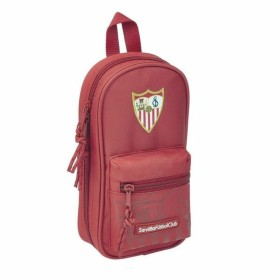 Backpack Pencil Case Sevilla Fútbol Club Red 12 x 23 x 5 cm by Sevilla Fútbol Club, Pencil cases - Ref: S4300219, Price: 13,9...