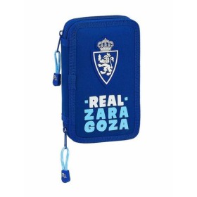 Estojo Duplo Real Zaragoza Azul 12.5 x 19.5 x 4 cm (28 Peças) de Real Zaragoza, Estojos - Ref: S4300319, Preço: 11,71 €, Desc...