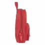 Plumier Mochila Sevilla Fútbol Club M747 Rojo 12 x 23 x 5 cm (33 Piezas) de Sevilla Fútbol Club, Estuches - Ref: S4300339, Pr...