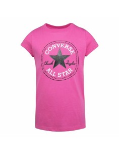 Maglia a Maniche Corte per Bambini Converse Timeless Chuck Patch Fucsia da Converse, Bambina - Ref: S6446695, Precio: 21,03 €...