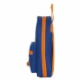 Mochila com Estojo Valencia Basket M747 Azul Laranja 12 x 23 x 5 cm (33 Peças) de Valencia Basket, Estojos - Ref: S4300365, P...