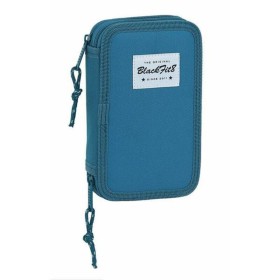 Trousse Fourre-Tout Triple Glow Lab Cisnes Bleu clair 22 x 12 x 3 cm | Tienda24 - Global Online Shop Tienda24.eu