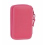 Double Pencil Case BlackFit8 M854 Pink 12.5 x 19.5 x 4 cm (28 Pieces) | Tienda24 - Global Online Shop Tienda24.eu