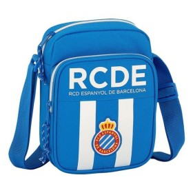 Sac bandoulière RCD Espanyol 611753672 Bleu Blanc (16 x 22 x 6 cm) de RCD Espanyol, Sacs bandoulière - Réf : S4300920, Prix :...