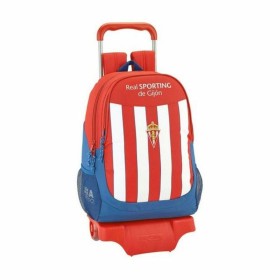 Schulrucksack mit Rädern 905 Real Sporting de Gijón von Real Sporting de Gijón, Kinderrucksäcke - Ref: S4300953, Preis: 28,62...