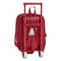 Mochila Escolar con Ruedas 805 Real Sporting de Gijón 611972280 Rojo de Real Sporting de Gijón, Mochilas infantiles - Ref: S4...