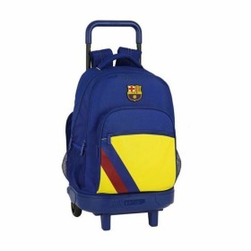 Cartable à roulettes Compact F.C. Barcelona 612025918 Bleu (33 x 45 x 22 cm) de F.C. Barcelona, Sacs à dos enfant - Réf : S43...